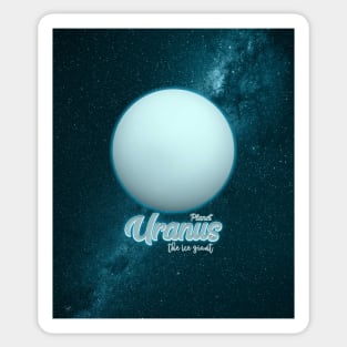 Planet Uranus: The Ice Giant V02 Sticker